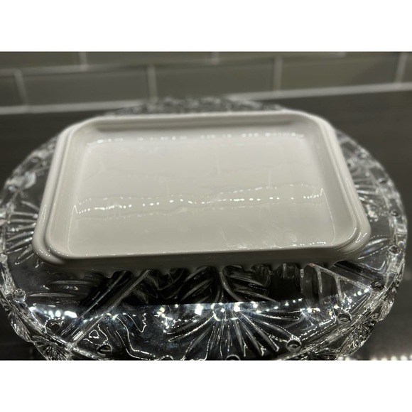 Corningware | Kitchen | Corning Ware White Coupe Microwave Rack 6 2 X 8 ...